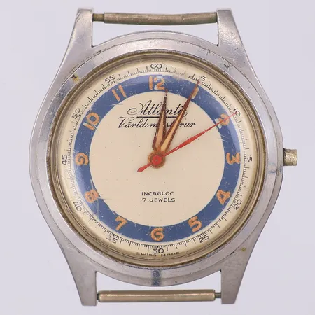 Armbandsur, Atlantic Världsmästarur 36mm, manuell, saknar krona/defekt
