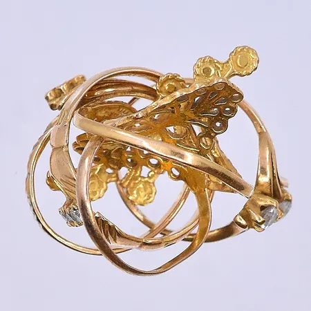 Diverse guld 21K. Vikt: 14,4 g