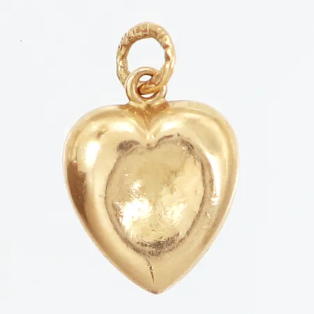 Hänge hjärta 20x11mm, bucklig, 18K Vikt: 0,8 g