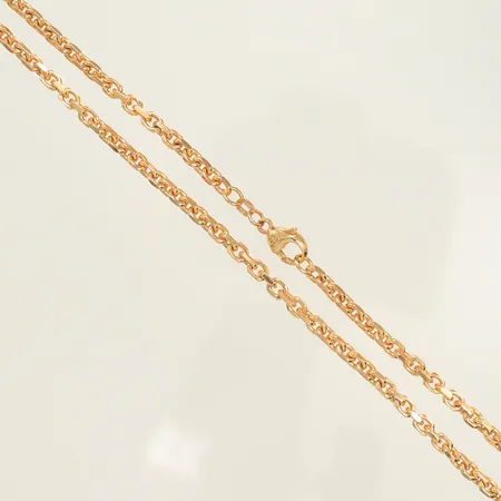 Halskedja Ankar, längd 48,5cm, bredd 4mm, 18K, 29,9g Vikt: 29,9 g