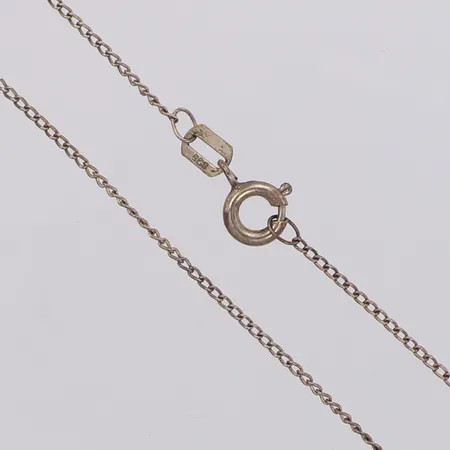 Kedja längd 41cm, bredd 1mm, 835/1000 silver Vikt: 1,2 g