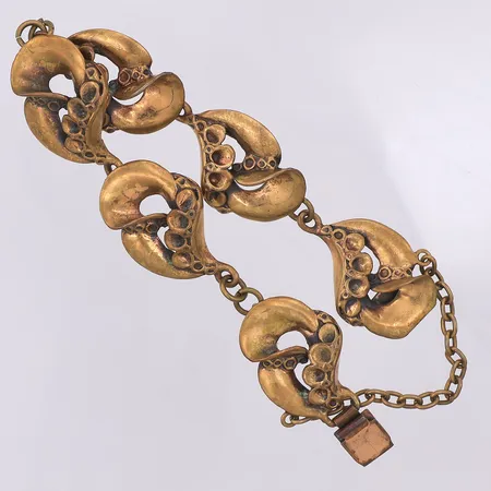 Bronsarmband Hannu Ikonen Lava ca 20cm bredd: 20mm