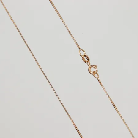 Kedja Venezia 45cm, bredd 1mm, GFAB, 18K Vikt: 2,7 g