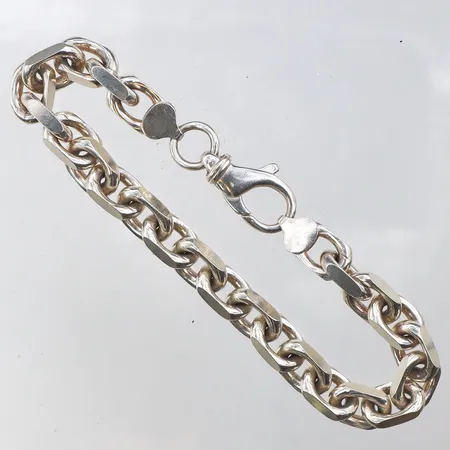 Armband "Kätting" längd ca 22 cm,bredd 3-8.6 mm Vikt: 50,4 g