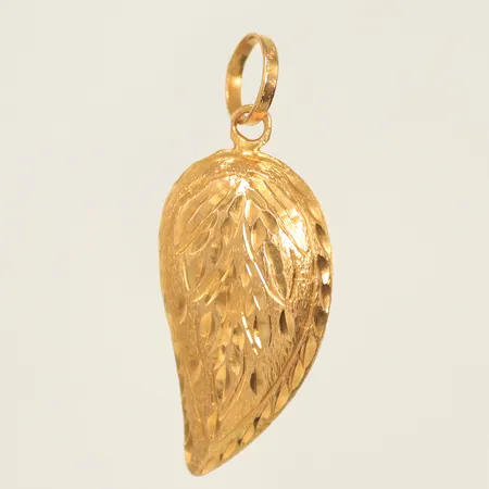 Hänge 45x17mm, 21K 5,2g Vikt: 5,2 g