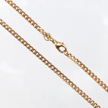 Collier Pansar,längd ca 52 cm,bredd 3.2 mm,18k. Vikt: 20,6 g