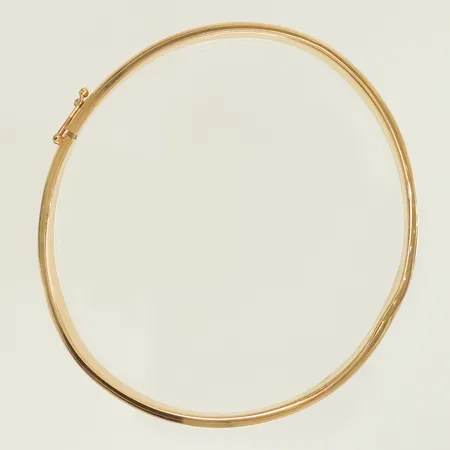 Armring öppningsbar Ø 60x65mm (defekt, bucklig, repig) 18K, 11,3g 