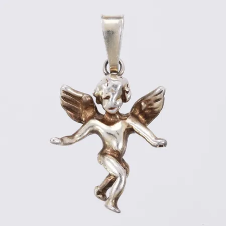 Hänge ängel SGP längd: ca 2,5cm bredd: ca 12mm silver 925/1000 Vikt: 1,6 g