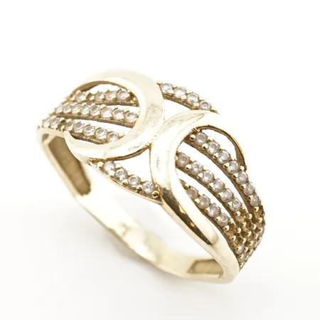 Ring, 14k, defekt Vikt: 2,2 g