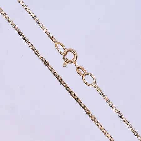 Kedja Venezia längd 48 cm, bredd 2 mm 18K. Vikt: 5,7 g