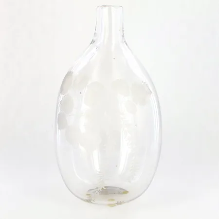 Vas Sigurd Persson Kosta Boda, slipat motiv, l.bauer B.S 7499 Atelje Vikt: 0 g