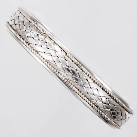 Stelt armband justerbar GFAB Ø ca 63mm bredd: ca 10mm silver 925/1000 Vikt: 25 g