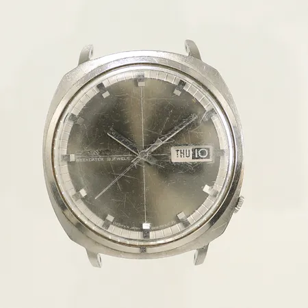 Seiko Weekdater automatic Sportsmatic 5 Super, Ø36mm, repigt glas och boett, #7800993 Skickas med paket.