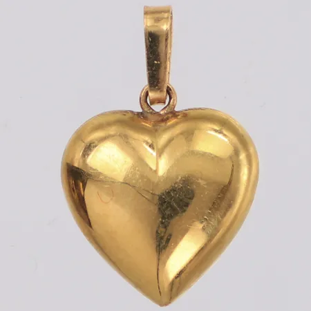 Hänge hjärta 18x12mm, 18K Vikt: 0,7 g