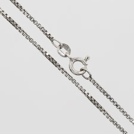 Kedja Venezia längd 37,5cm, bredd 1,5mm, silver 925/1000 Vikt: 3,4 g