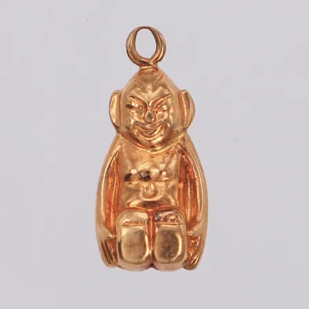 Berlock, 16x8mm, ostämplad, 18K Vikt: 0,7 g