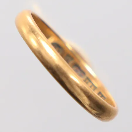 Ring stl 20¾, gravyr, 18K Vikt: 4,1 g