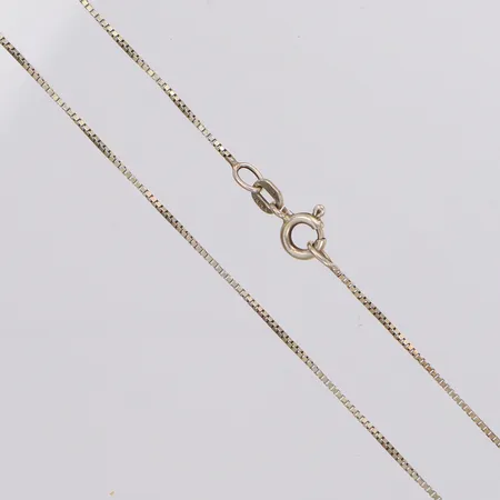 Kedja Venezia längd 41cm, bredd 1mm, Lagonda, 835/1000 silver Vikt: 1,8 g