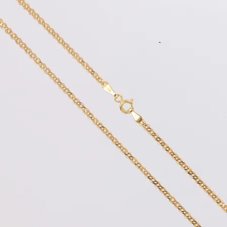 Kedja längd 60cm, bredd 2mm, 14K  Vikt: 2,7 g