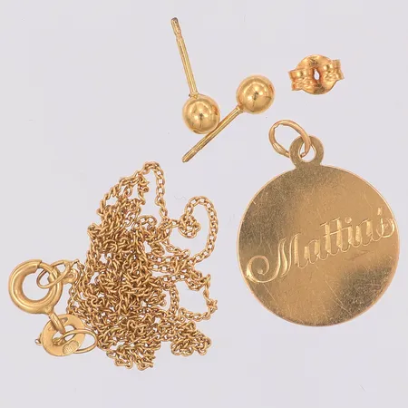 Diverse guld 18K Vikt: 2,7 g