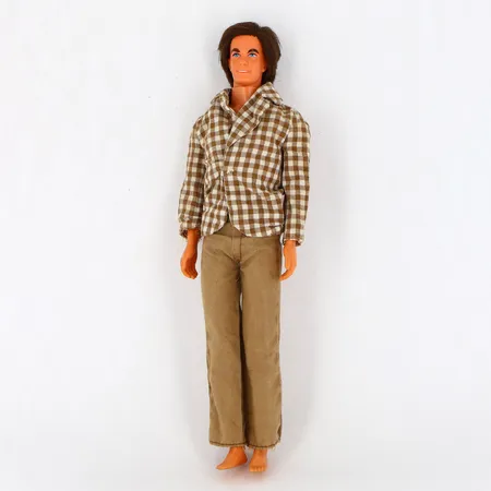 Ken docka "mod hair ken" matell Inc usa 1968, brukslitage, orginalkläder