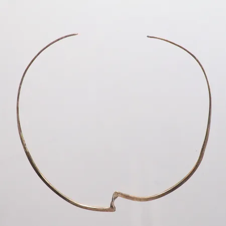 Collier stelt silver 925/1000 Guldfynd stl: Ø13cm Vikt: 20 g