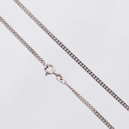 Kedja Pansar längd: ca 45cm bredd: ca 2mm silver 925/1000 Vikt: 7,2 g