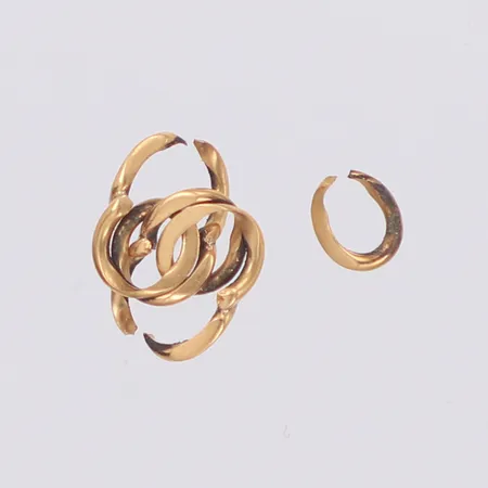 Guldbitar, defekt, 18K Vikt: 1 g