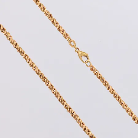 Kedja längd 50cm, bredd 2,8mm, 18K  Vikt: 26,1 g