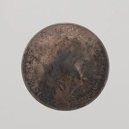 Mynt Gustaf V Sveriges riksdag 500 år 1435-1935, Ø36mm, nominellt värde 5kr, 900/1000 silver, Vikt: 25 g