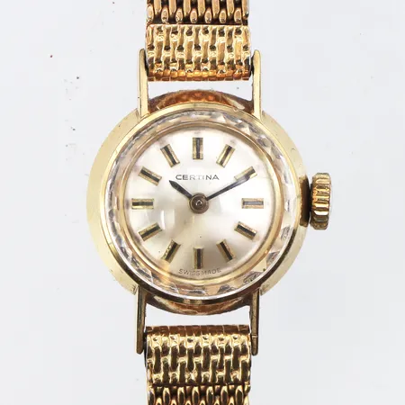 Damur Certina 14k,fungerar ej,diameter 17 mm.