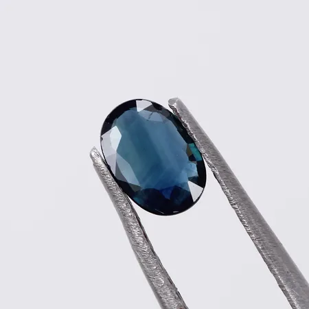 Lös sten safir ca 1 x 0,50ct syntetisk Vikt: 0 g