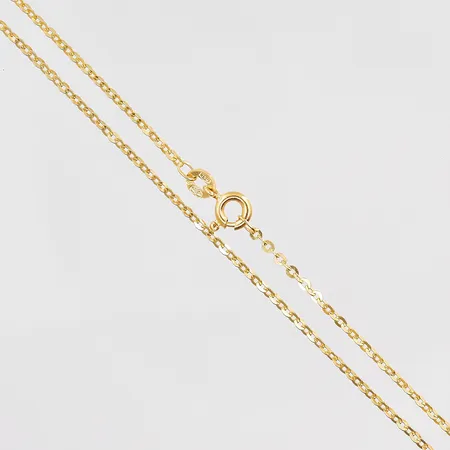 Kedja Ankar längd 38cm bredd 1,7mm 18K Vikt: 2,4 g
