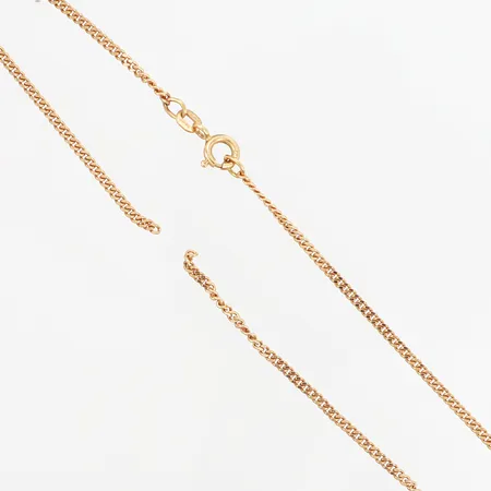 Kedja Pansar defekt 41,5cm, 18K Vikt: 5,8 g