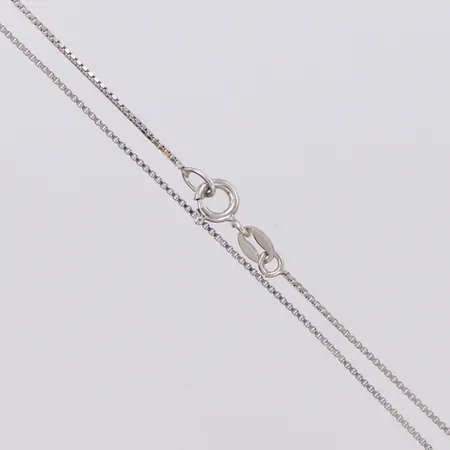 Kedja längd 42cm bredd 0,9mm GHA silver 925/1000 Vikt: 1,7 g