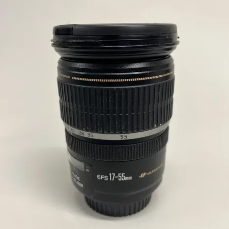 Objektiv Canon EF-S 17-55mm 2.8 IS USM , snr:18301511, kvitto Rajala Pro Shop 2024, bruksslitage, dustbag Skickas med postpaket.