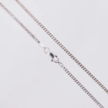 Kedja Pansar längd: ca 45cm bredd: ca 1mm silver 925/1000 Vikt: 5,3 g