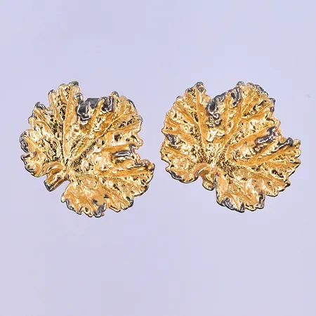 Örhängen stl:12x13 mm förgyllt silver 925/1000. Vikt: 2,4 g