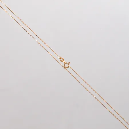 Kedja Venezia längd 41,5cm, bredd 0,7mm, 18K Vikt: 1,6 g