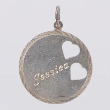 Hänge, 30x22mm, gravyr, 925/1000 silver Vikt: 2,2 g