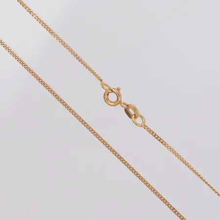 Kedja Pansar längd 42cm, bredd 1mm, 18K Vikt: 2,6 g