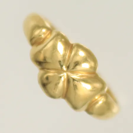 Ring stl 18½ bredd 2-10mm (ojämn skena) 18K, 2,8g 