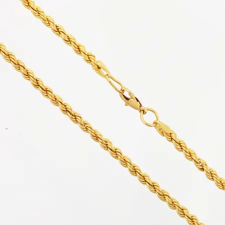 Kedja Cordell 61,5cm bredd: 4mm, ihålig, 21K Vikt: 22,4 g