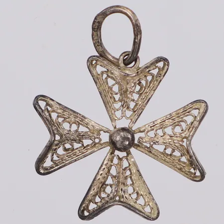 Hänge, 24x19mm, 917/1000 silver  Vikt: 1 g