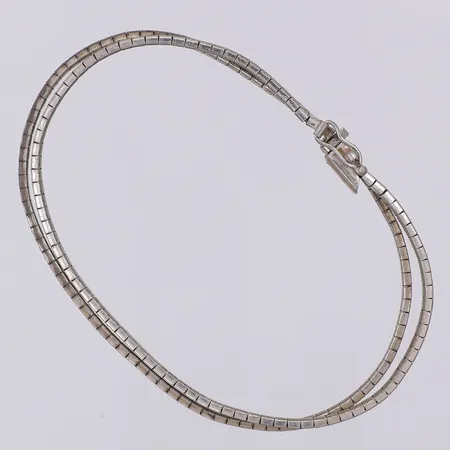 Silverarmband 19,5cm, bredd: 6mm, 835/1000 Vikt: 13,5 g