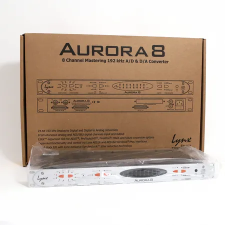 Ljudomvandlare Lynx Studio Technology Aurora 8 AD/DA converter, 192 kHz, snr: 2709402256, nyskick i kartong