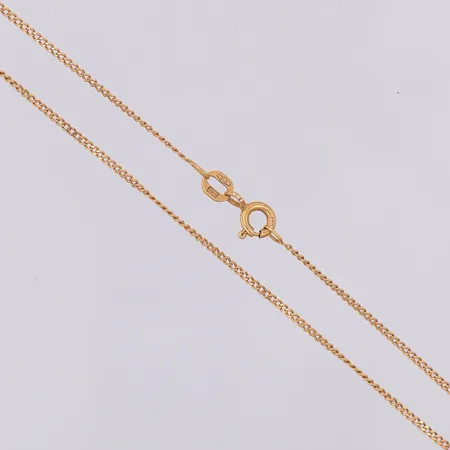 Kedja 44,5cm, pansar, bredd: 1,2mm, 18K Vikt: 2,3 g