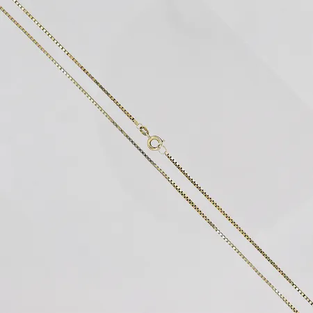 Kejda Venezia längd 45cm bredd 1,1mm förgylld silver 835/1000 Vikt: 3,4 g