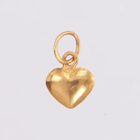 Hänge hjärta längd 8mm, 18K Vikt: 0,1 g