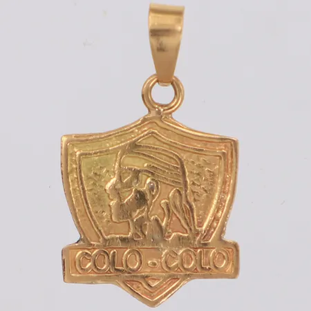 Hänge 23x14mm, 18K Vikt: 1,4 g